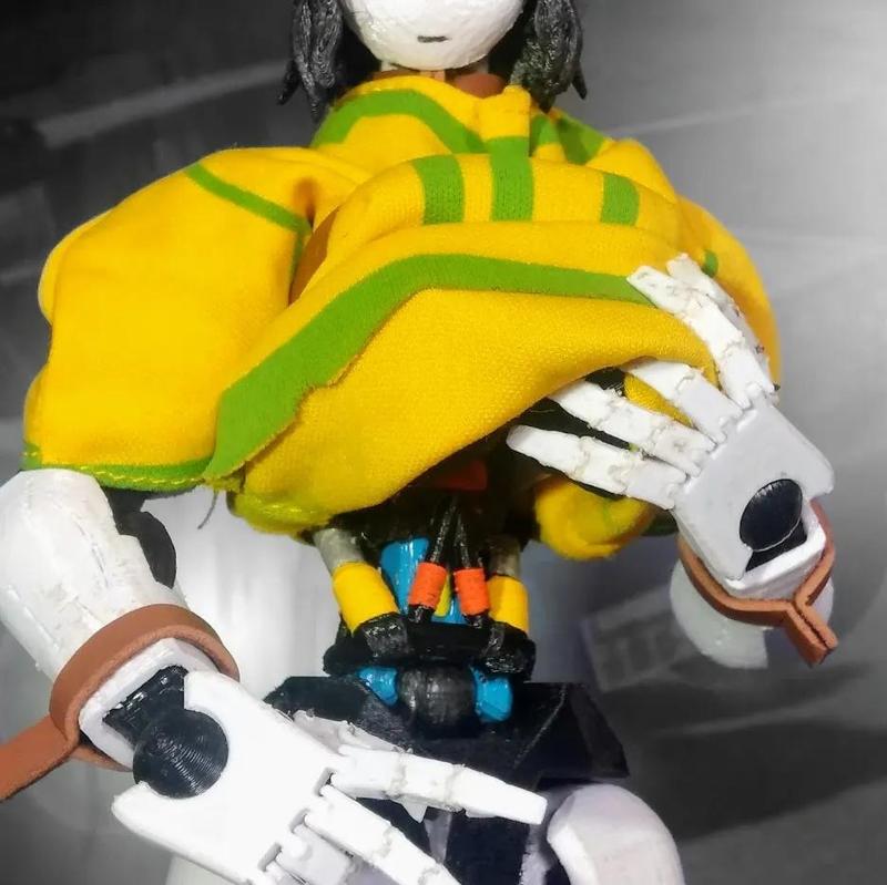 Hydraulic piston abdomen for Dummy 13   