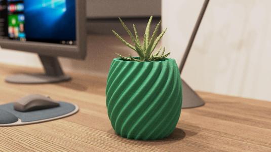 SPIRAL STAR POT, MODEL: 1