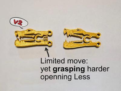T-Rex Bag-Clip v2 (Spring Limited) strong grasp
