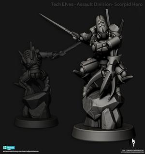 Tech Elves - Scorpid Hero