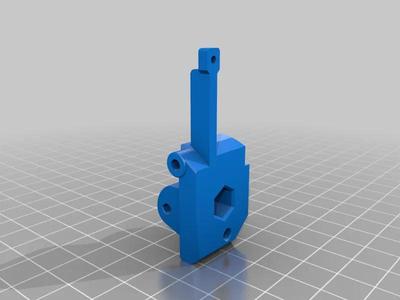 Prusa i3 MK3S MMU2S Bear Extruder-Idler-Lucky Mod reinforced   