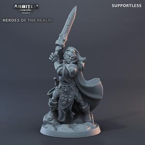 Supportless Paladin Female 01