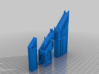 admech garage - exploded parts - 3mf and fbx zips