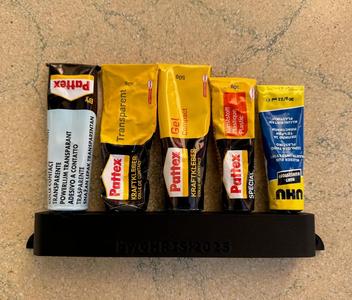 Klebertubenhalterung   