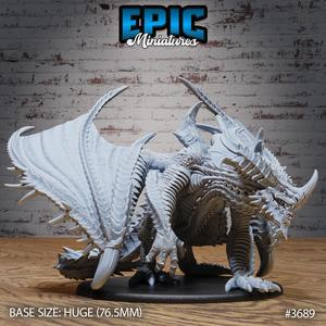 Iron Dragon ‧ DnD Miniature ‧ Tabletop Miniatures ‧ Gaming Monster ‧ 3D Model ‧ RPG ‧ DnDminis ‧ STL FILE