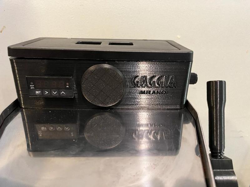 Gaggia topbox pressure gauge blank   