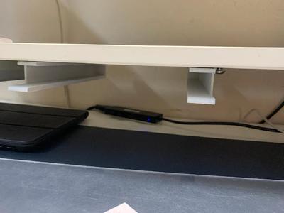 Under desk shelf   