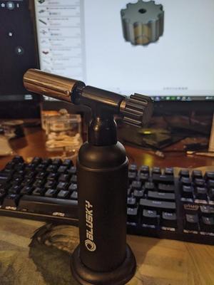 Blusky torch thumbwheel