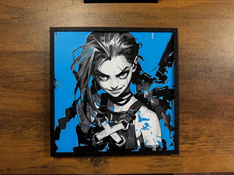 Jinx – The Loose Cannon - Arcane-Inspired Poster