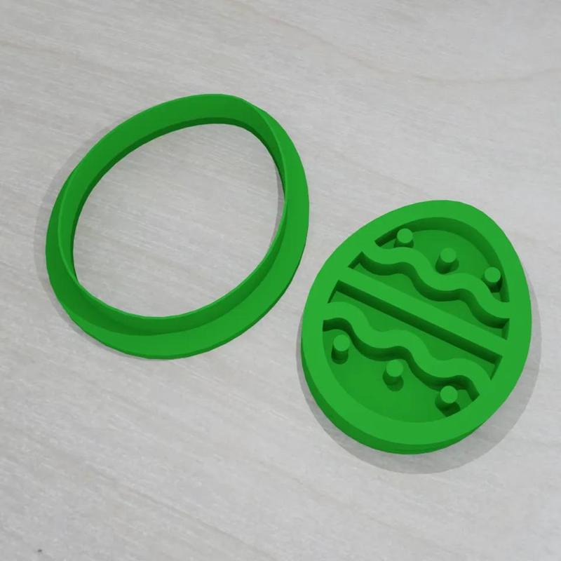 Another Easter Egg shaped cookie cutter   