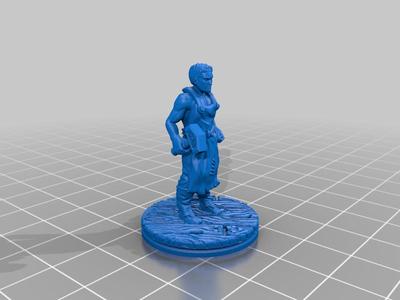 Villager Black Smith NPC for D&D Games