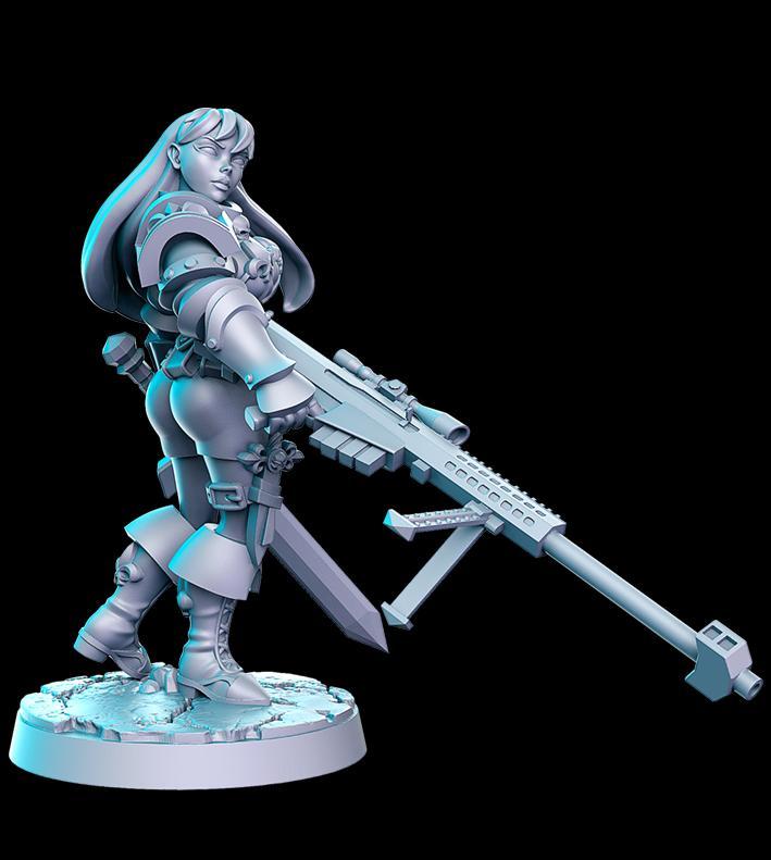 PRE-SUPPORTED Monja 4 - 32mm - DnD