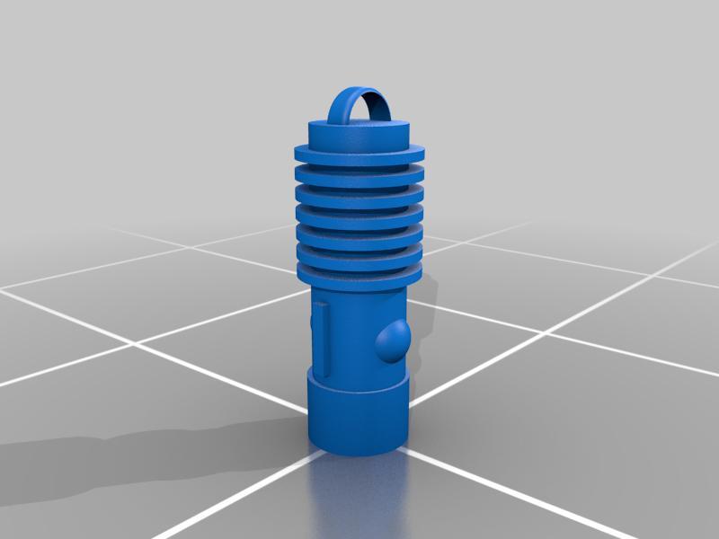 Lightsaber keychain