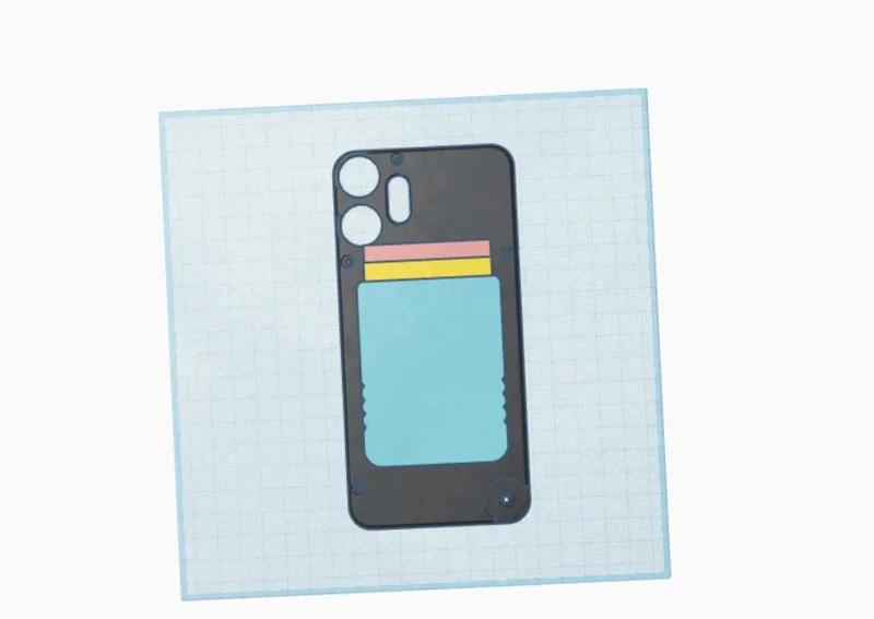 CMF Phone 2 Pro with card holder   