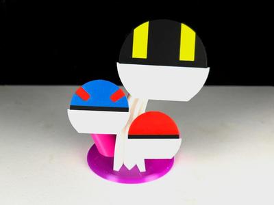 Pokemon Coin Display Stand   