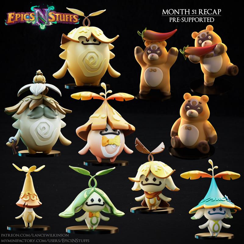 Epics 'N' Stuffs Month 51 Releases - pre-supported