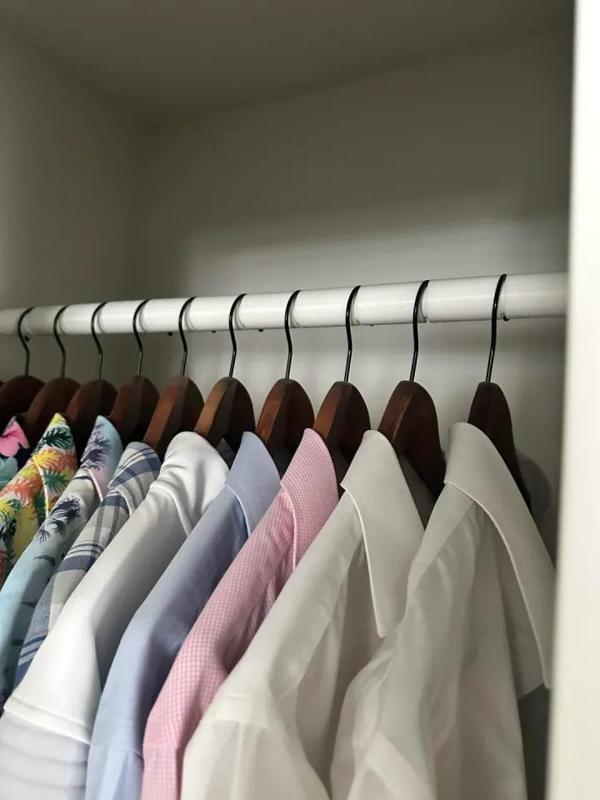 Closet Clothes Rod Spacers   