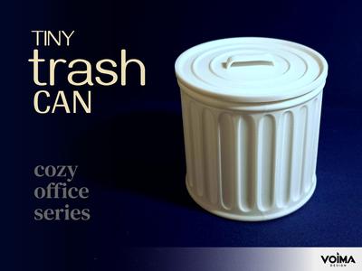 Tiny trash can
