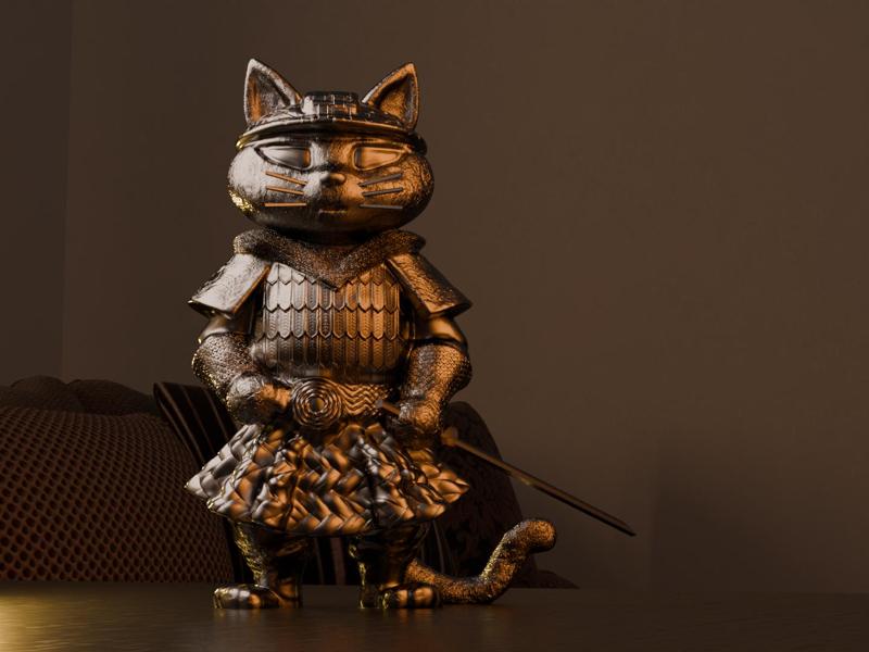 Samurai Cat