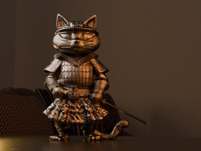 Samurai Cat