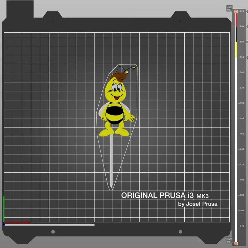 Včelka Vilík – Zápich do dortu (Willy the Bee Cake Topper)   