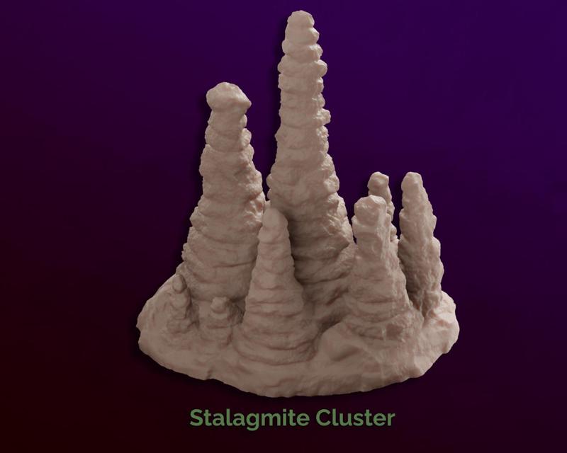 Stalagmite Cluster