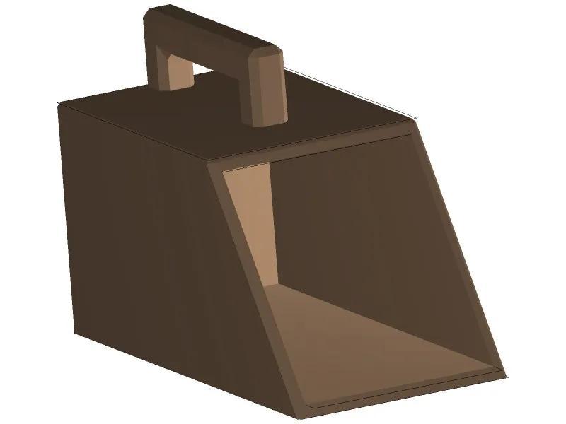 Measuring cup for chlorine or PH granulate.   