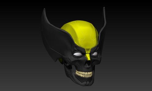 wolverine skull V2