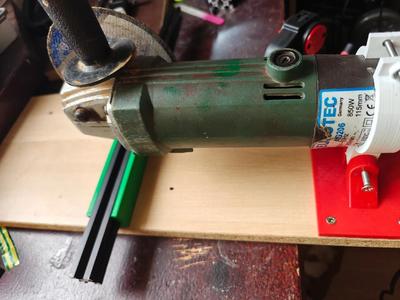 Grinder Dropsaw for flat wood   
