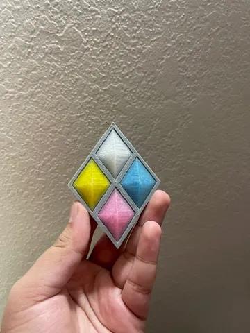 The Great Diamond Authority Symbol fob   