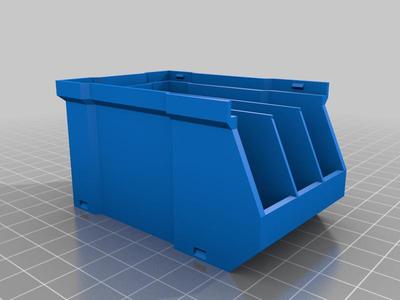 Mini Stacking box three compartment