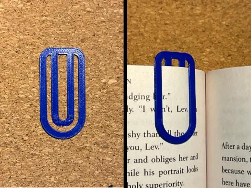 Small Bookmark/Paperclip   