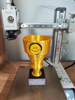 Trophy With Photo Insert   
