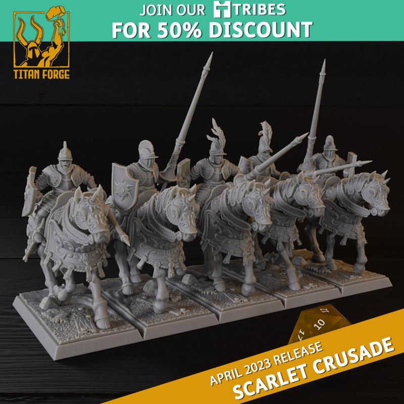 Scarlet Crusade Heavy Cavalry