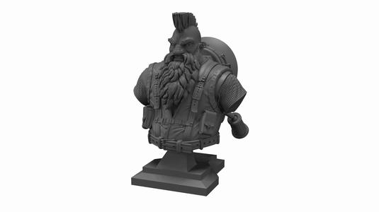 Dwarf Bust- Glogan Version C