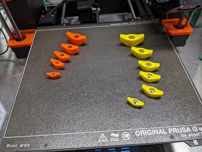 Wing-Nuts (Wingnuts, Knobs) - Metric and Inch   