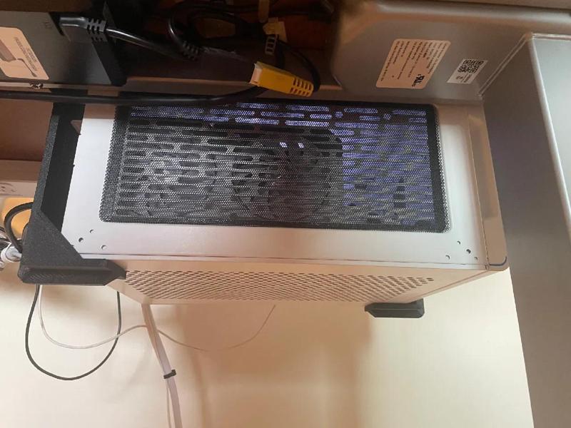 PC Desk Mount (For CoolerMaster NR200)   