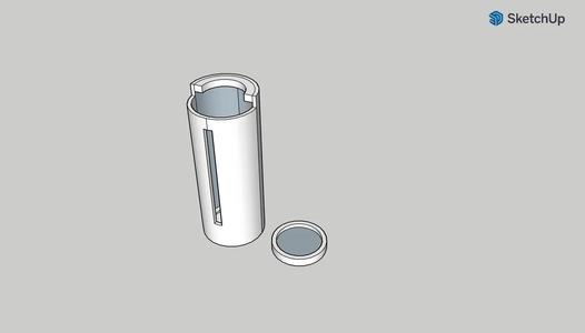Spring loaded quarter holder V2   