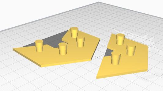Hangers for Nanoleaf replica by tobias7744