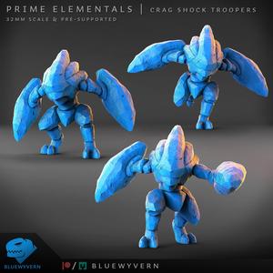 Prime Elementals - Crag Shock Troopers