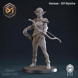 Heroes - Elf Nymira 75mm