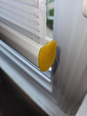 Cordless Zebra Blind Endcap   