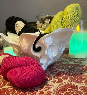 Forbidden Rose Yarn Bowl   
