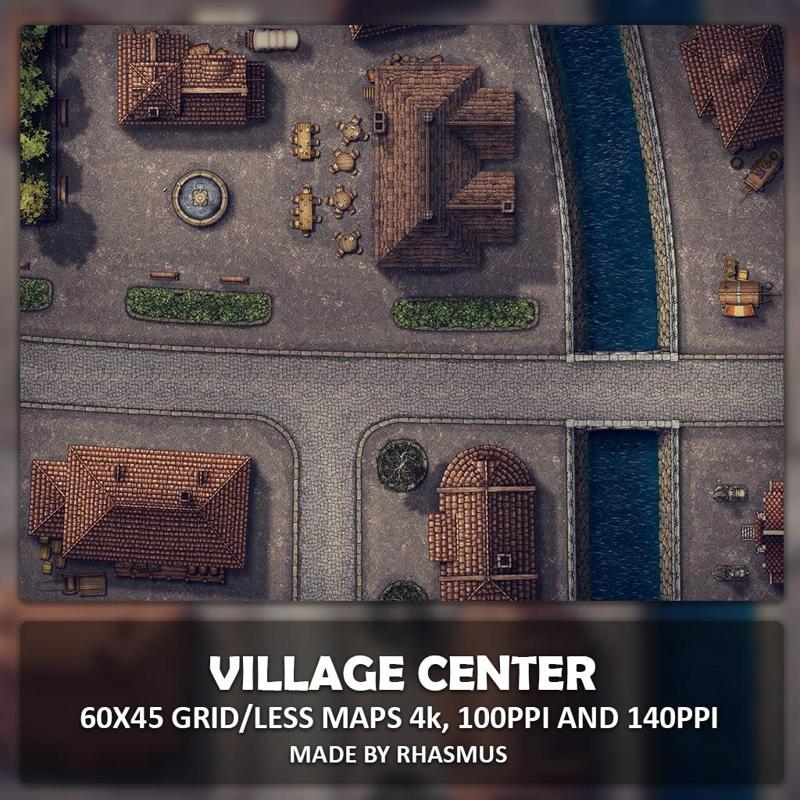 Village Center - Main Square Map