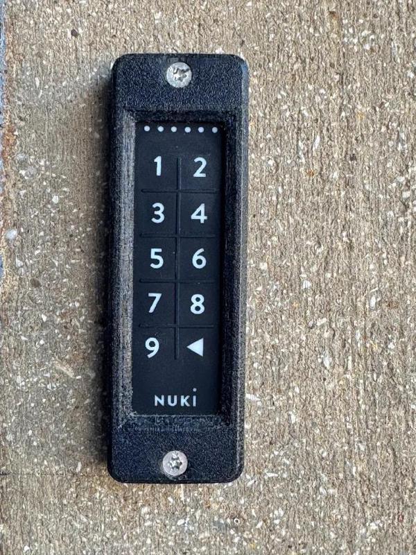 Nuki Keypad V1 Wandhalterung/Rahmen/Diebstahlschutz/Befestigungshilfe   