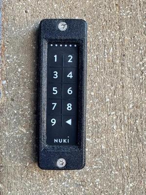 Nuki Keypad V1 Wandhalterung/Rahmen/Diebstahlschutz/Befestigungshilfe   