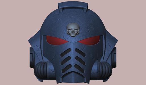 space marine helmet