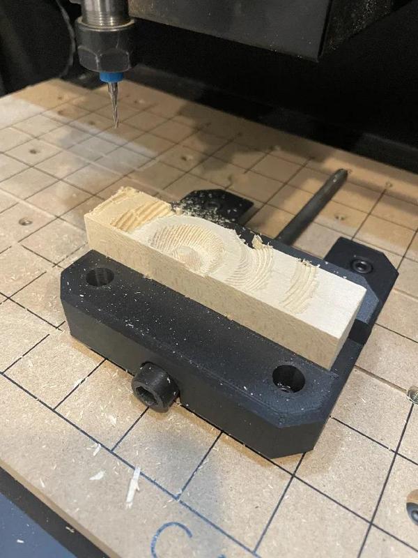 Vice for Inventables Carvey CNC Router   