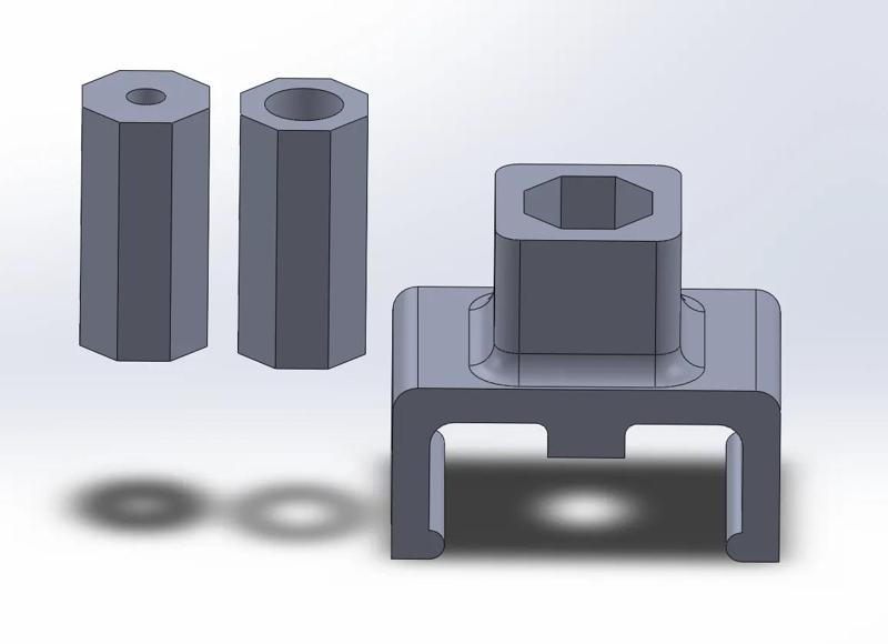 2525 Drill jig/guide with inserts   