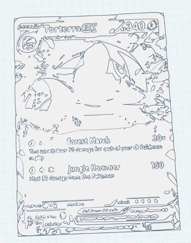 Torterra ex pokemon card   